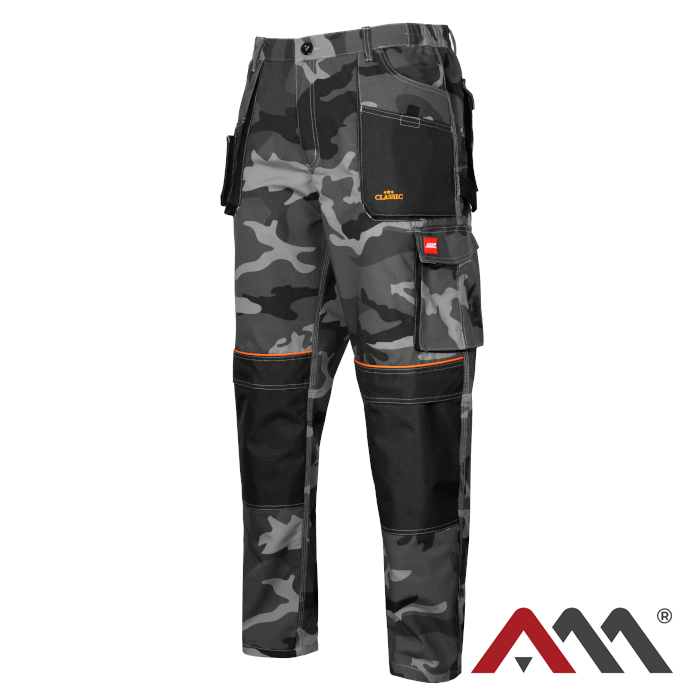 ARTMAS classic camou spodnie slim